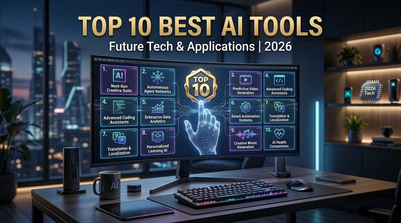 Top 10 Best AI Tools in 2026 (Tested & Ranked)