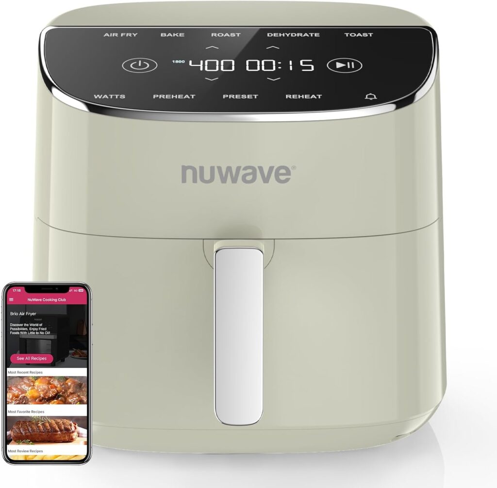 What to Know About the Nuwave Brio Plus 8-Quart Air Fryer Before You Buy