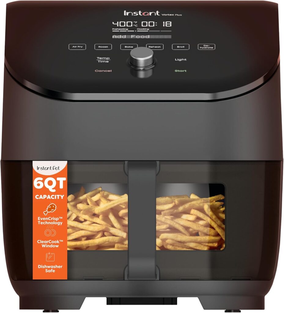 The Instant Pot Vortex Plus 6QT ClearCook Air Fryer: A Complete Guide to Features, Uses, and What to Expect