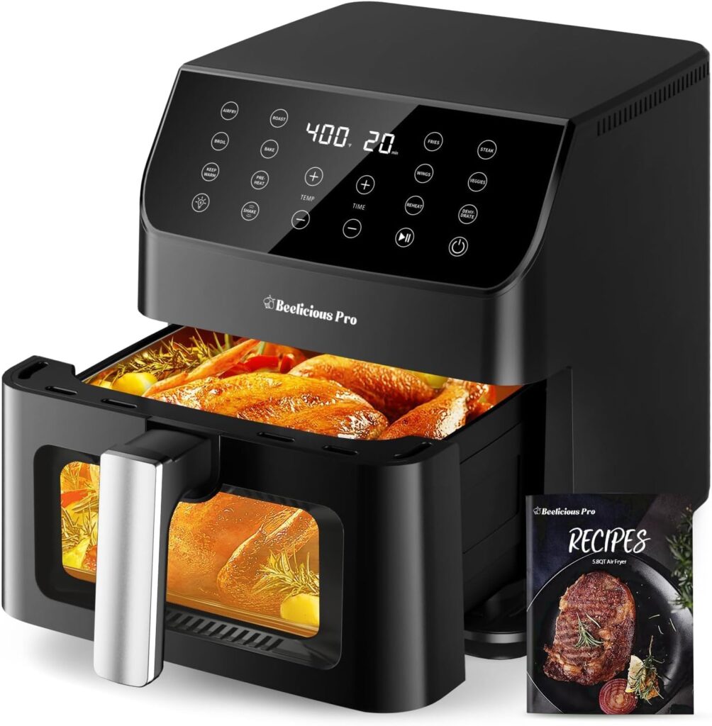 Getting to Know the Beelicious 5.8Qt 12-in-1 Digital Air Fryer: A Complete Informational Guide